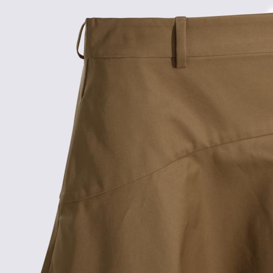 26FW 발렌시아가 미디 스커트 A002BT TKP072602 CAMEL - BALENCIAGA