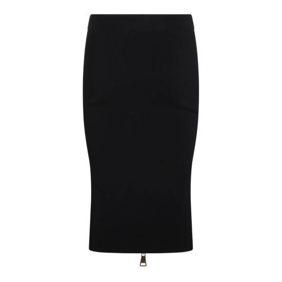 26FW 엘리자베타프랜치 미디 스커트 GK28B66E2 110 NERO - ELISABETTA FRANCHI