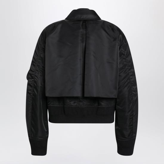 26FW 사카이 봄버 자켓 26 08582NY Black - SACAI