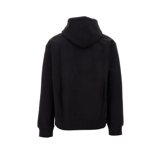 26FW 칼하트 WIP 후드 아메리칸 스크립트 스웨트셔츠 I028279 Black - CARHARTT WIP
