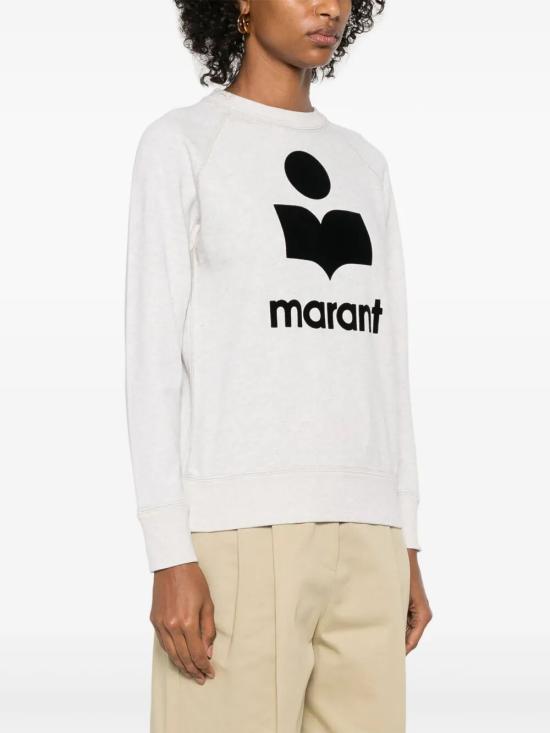 26FW 이자벨마랑에뚜왈 밀리니 코튼 스웨트셔츠 SW0160FA A1M07E 23EC ECRU - ISABEL MARANT ETOILE