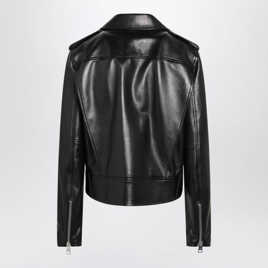 26FW 발렌시아가 가죽 자켓 A002FOTUS11 Black - BALENCIAGA