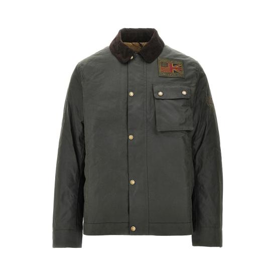 26FW 바버 인터네셔널 워커스 왁스 자켓 MWX1853 Green