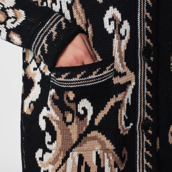 26FW 에트로 가디건 WRKE0159AQ12U Black - ETRO