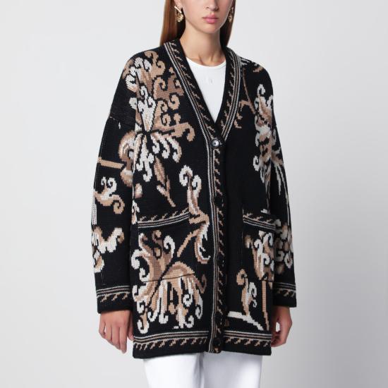 26FW 에트로 가디건 WRKE0159AQ12U Black