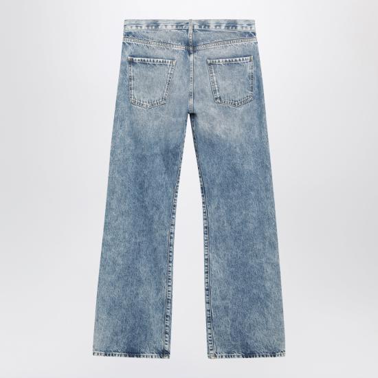 26FW 마르지엘라 컨트래스티드 포켓 스트레이트 진 S51LA0052S30513 Light blue - MAISON MARGIELA
