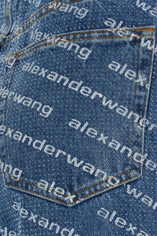  알렉산더 왕 데님 팬츠 프린트 데님 진 - ALEXANDER WANG
