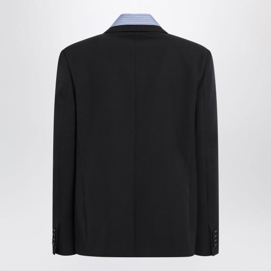 26FW 발렌시아가 수트 자켓 A001Y0TVT02 Blue - BALENCIAGA