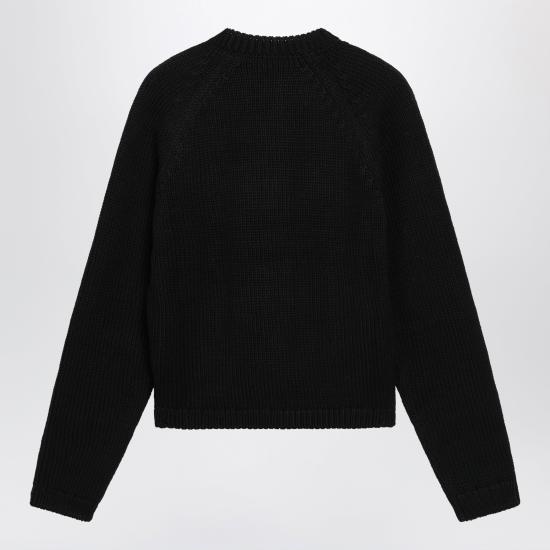 26FW 토템 가디건 263 WRT0853YA0299 Black - TOTEME
