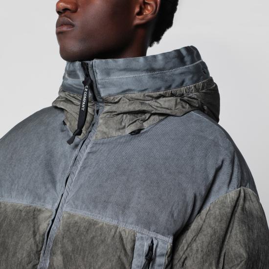 26FW 씨피 컴퍼니 숏패딩 21CMOW115A006369S Black - C.P. COMPANY