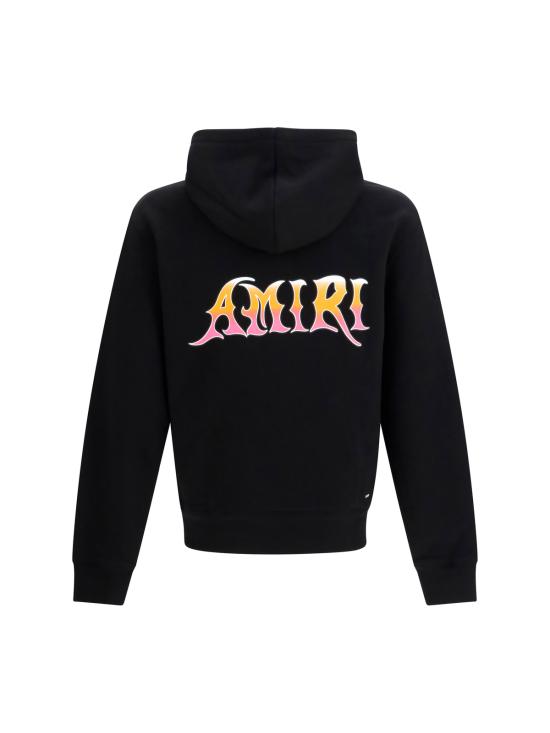 아미리 긴팔 티셔츠 마 후드티 블랙 - AMIRI