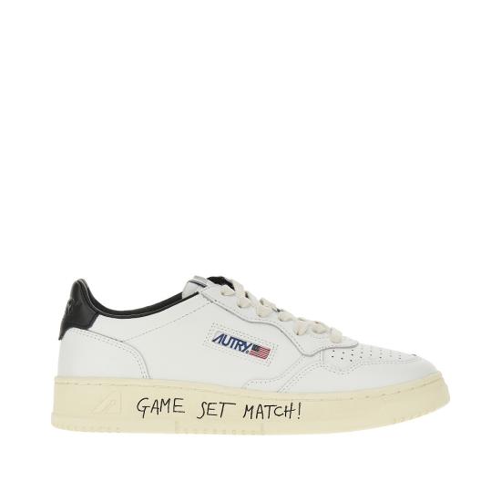 26FW 오트리 메달리스트 로우 스니커즈 AULMML02 White