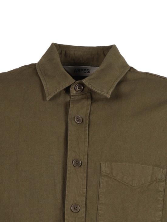 26SS 아스페시 셔츠 ACE84P068 Green - ASPESI