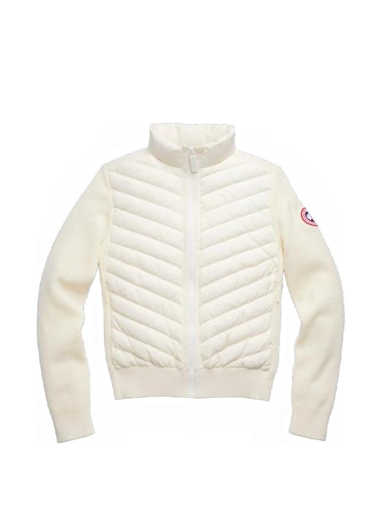 26FW 캐나다구스 하이브릿지 니트 자켓 6830L 9467 white