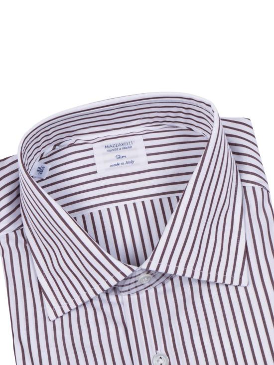 26SS 마짜렐리 셔츠 45 84 Brown - MAZZARELLI