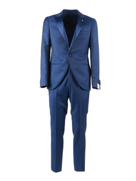 26SS 루이지 비안끼 수트 세트 3433 00518 Blue