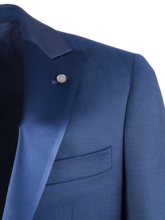 26SS 루이지 비안끼 수트 세트 3433 00518 Blue - LUIGI BIANCHI