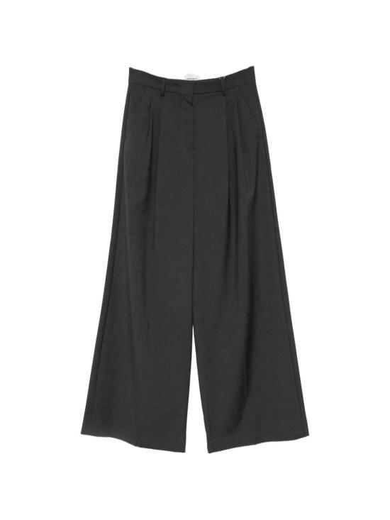 26FW 위켄드막스마라 스트레이트 팬츠 2625136032600 015 DARK GREY