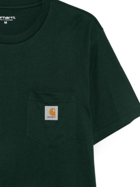 26FW 칼하트 WIP 숏슬리브 포켓 티셔츠 I030434 3U0XX DARK SCARAB - CARHARTT WIP
