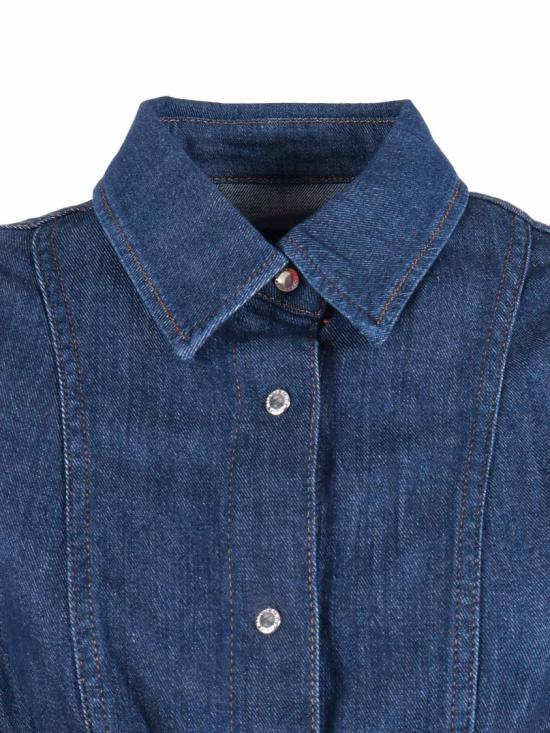 26SS 세븐포올맨카인드 원피스 7U7OTR70 Blue - 7 FOR ALL MANKIND