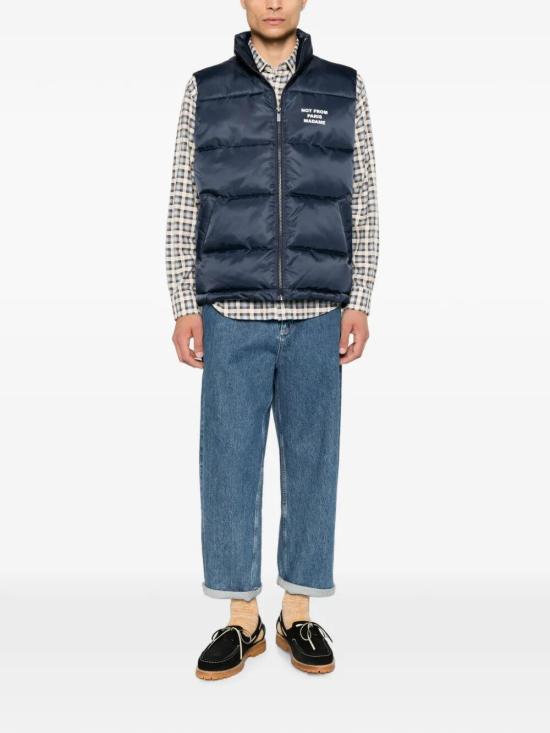 26FW 드롤드무슈 민소매 티셔츠 PERM CT153 PA031 NY NY NAVY - DROLE DE MONSIEUR