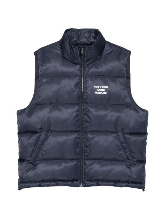 26FW 드롤드무슈 민소매 티셔츠 PERM CT153 PA031 NY NY NAVY