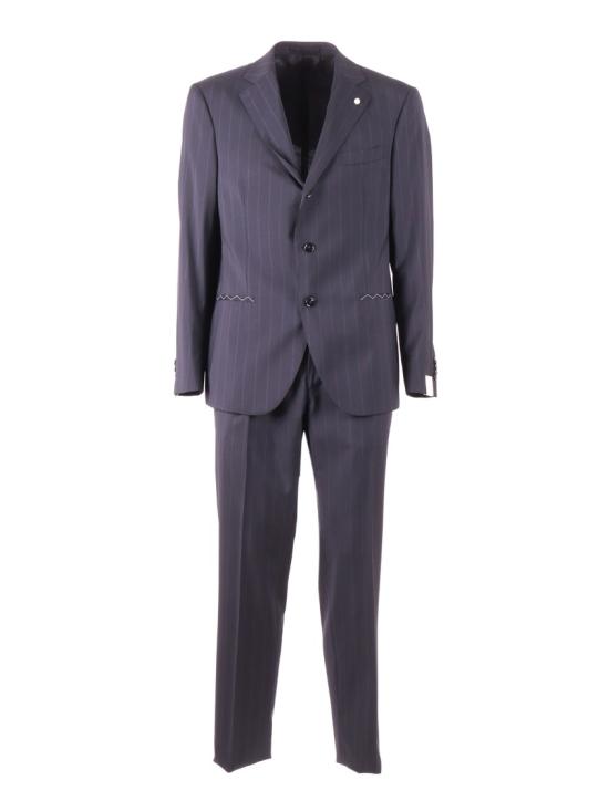 26SS 루이지 비안끼 수트 세트 3355 63397 Blue