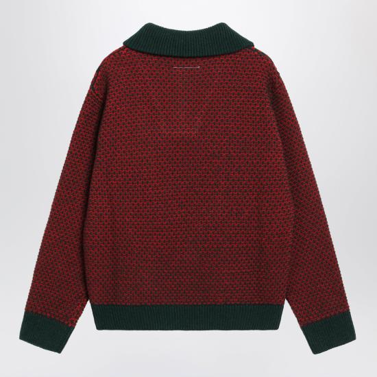 26FW MM6 메종마르지엘라 스웨터 SH2GL0015DM13354 Green - MM6 MAISON MARGIELA