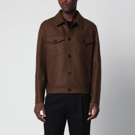 26FW 해리스와프런던 자켓 CH9331MLK Brown