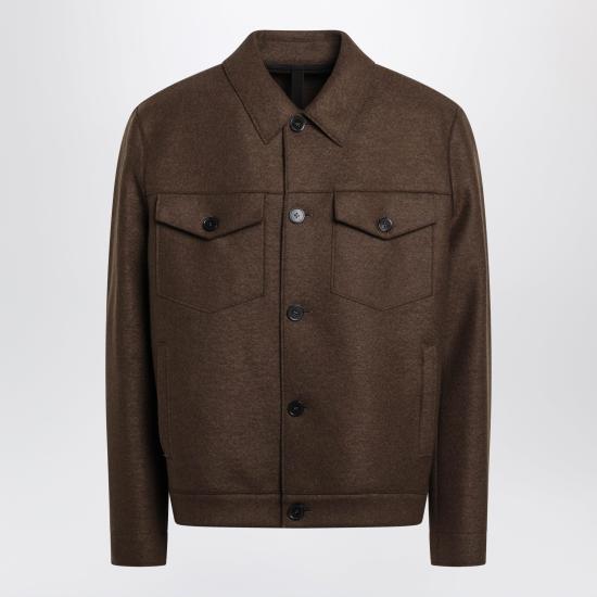 26FW 해리스와프런던 자켓 CH9331MLK Brown