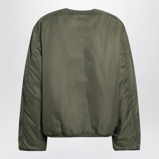 26FW MM6 메종마르지엘라 봄버 자켓 S52AM0364S53984 Green - MM6 MAISON MARGIELA