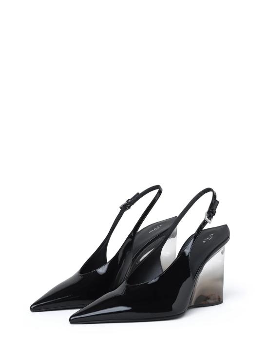 26FW 알라이아 힐/펌프스 AA3G3005I037 BLACK - ALAIA