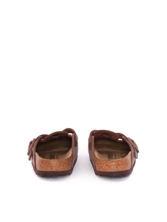26SS 버켄스탁 보스턴 오일드 레더 클로그 860133 Brown - BIRKENSTOCK