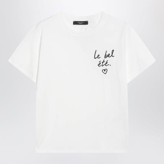 26SS 위켄드막스마라 탑 WKDBORACO White