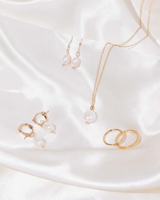  Katie Dean Jewelry 목걸이/팬던트 케이티 딘 주얼리 롱 펄 펜던트 목걸이 골드 - OTHER BRANDS