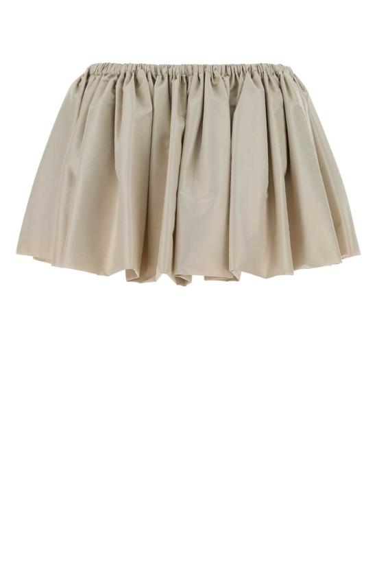 26FW 미우미우 스커트 MG2713SOOO1904 F0D91 Beige o Tan - MIU MIU