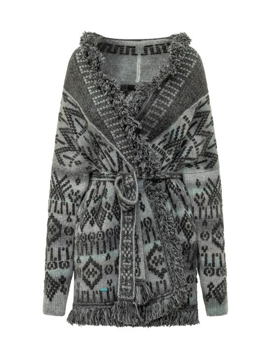 26FW 알라누이 가디건 LWHB064E26KNI020 0772 DARK GREY