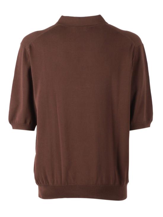 26SS 슬로웨어 폴로 티셔츠 810332ZY318 Brown - SLOWEAR