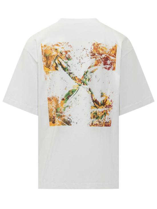 26FW 오프화이트 반팔 티셔츠 44MAA120F26J00 D100 WHITE - OFF WHITE