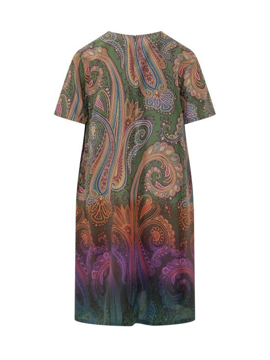 26FW 에트로 원피스 WRHA0562AK15L X0885 BLU FAN - ETRO
