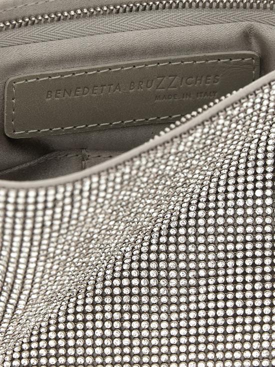 26FW 베네데따부르치케스 클러치/파우치 0015019CRYSTALONSILVER - BENEDETTA BRUZZICHES