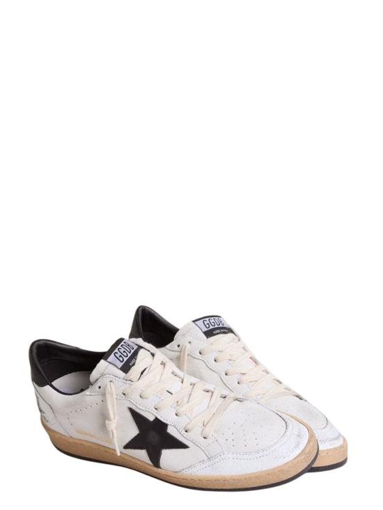 26FW 골든구스 볼스타 스니커즈 GWF00117F003771 10283 WHITE BLACK - GOLDEN GOOSE