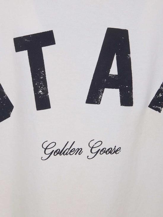 26FW 골든구스 반팔 티셔츠 GUP01873P002418 11616 ARTIC WOLF - GOLDEN GOOSE