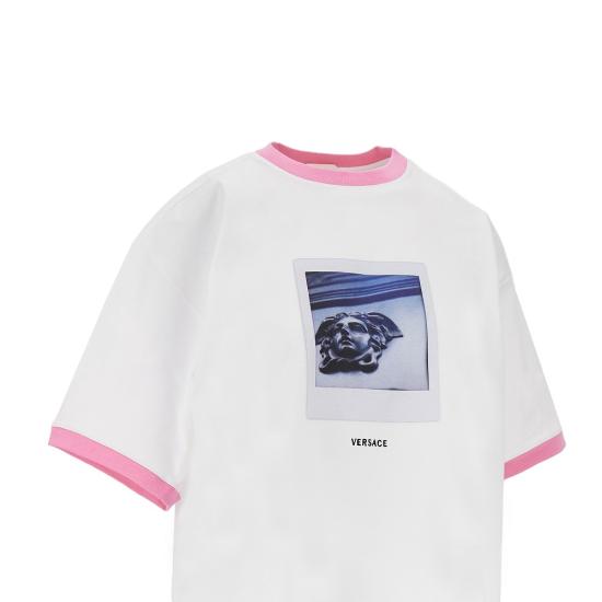 26FW 베르사체 탑 10260961A18733 White - VERSACE