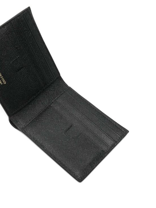 26FW 톰포드 스몰 그레인 레더 반지갑 YM228LCL081GNAA BLACK - TOMFORD