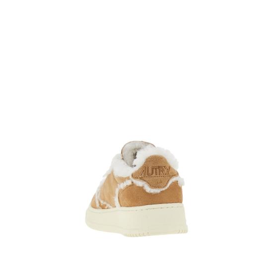 26FW 오트리 메달리스트 로우 레더 스니커즈 AULWGX01 Beige - AUTRY