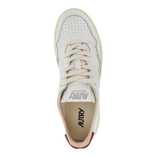 26FW 오트리 메달리스트 로우 스니커즈 AULMBJ01 White - AUTRY