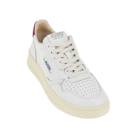 26FW 오트리 메달리스트 로우 스니커즈 AULMBJ01 White - AUTRY