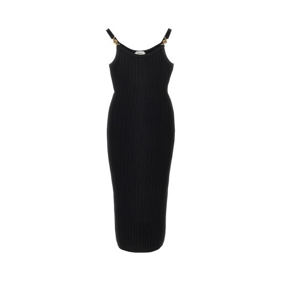 26FW 베르사체 미디 원피스 10253061A18323 Black