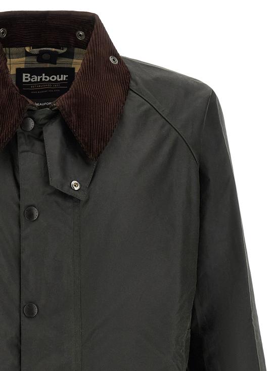 26FW 바버 패딩 보포트  재킷 그린 - BARBOUR